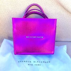 Brandon Blackwood ESR Tote in purple